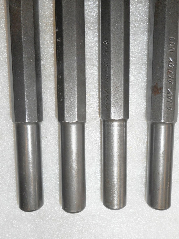 CHIPPING HAMMER CHISEL GOUGE POINT AJAX 51 PKG 0f 4