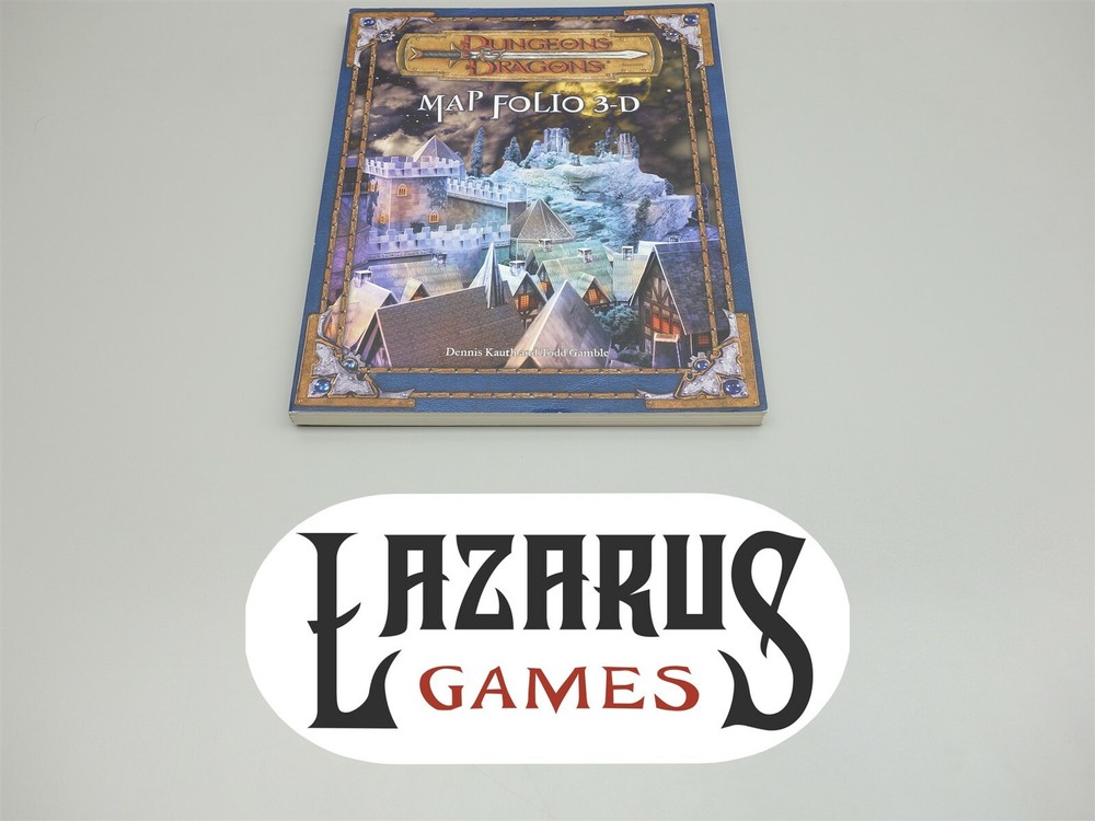Dungeons & Dragons, D&D: Map Folio 3-D