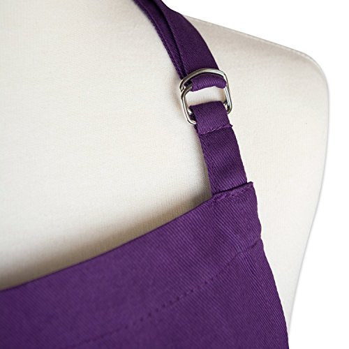 Everyday Basic Kitchen Collection Chef Apron Eggplant