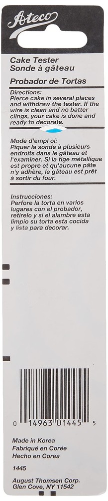 Ateco 1445 Cake Tester- 1 pack A, Blue