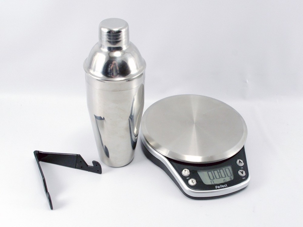 Perfect Drink App-Controlled Smart Scale Bartending System Kit Shaker Included