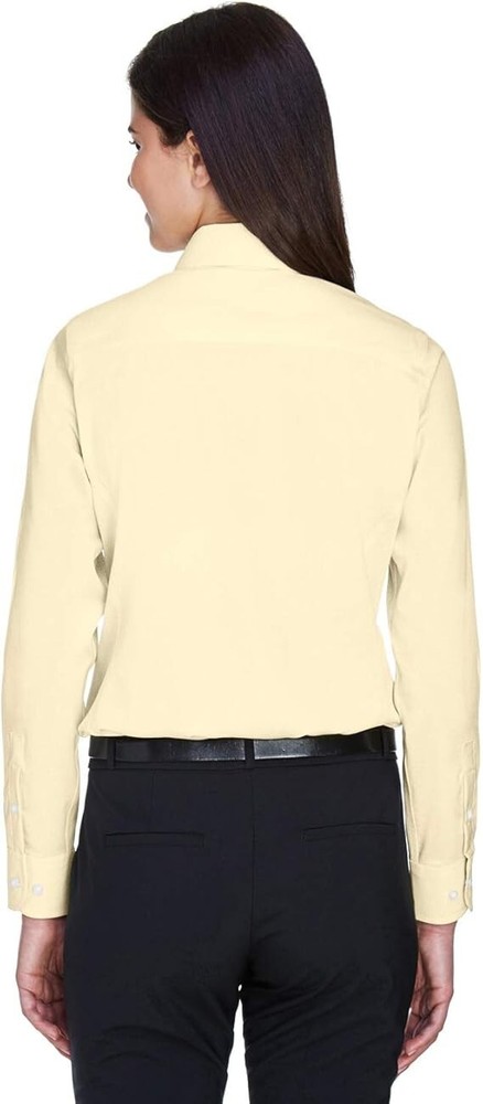 Ladies' Crown Woven Collection Solid Stretch Twill