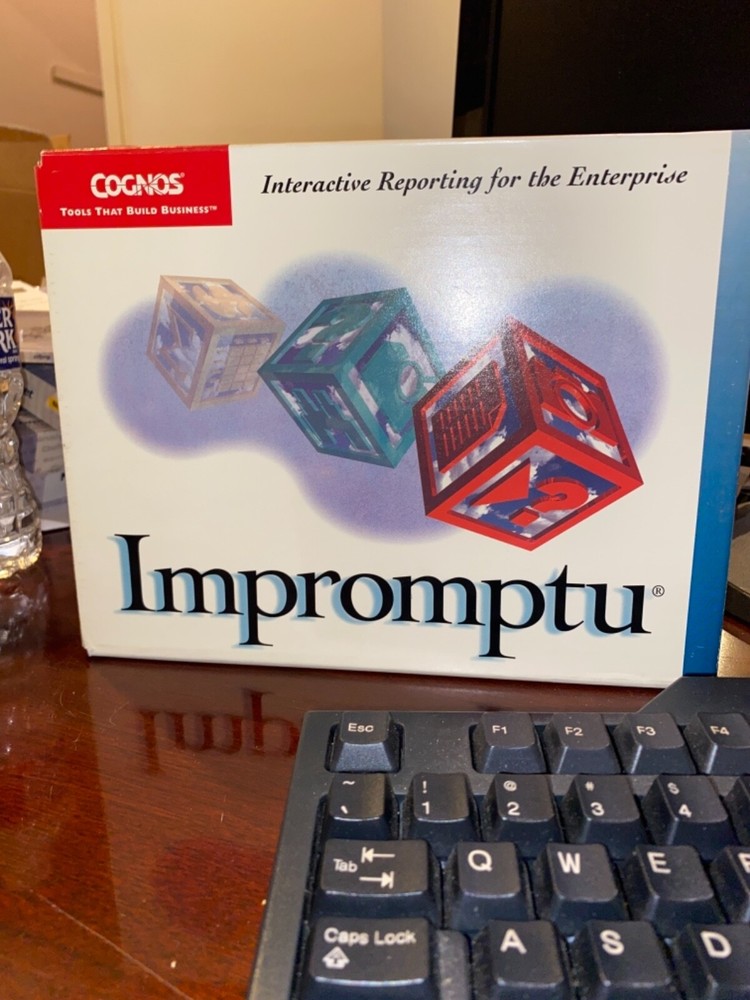 Sealed CognoImpromptu Software. Administrator