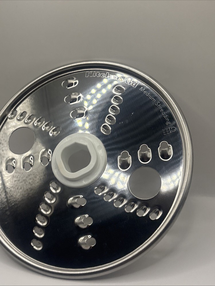 KitchenAid Food Processor Replacement Medium/Fine Shredding Grate Disc KSM1FPA