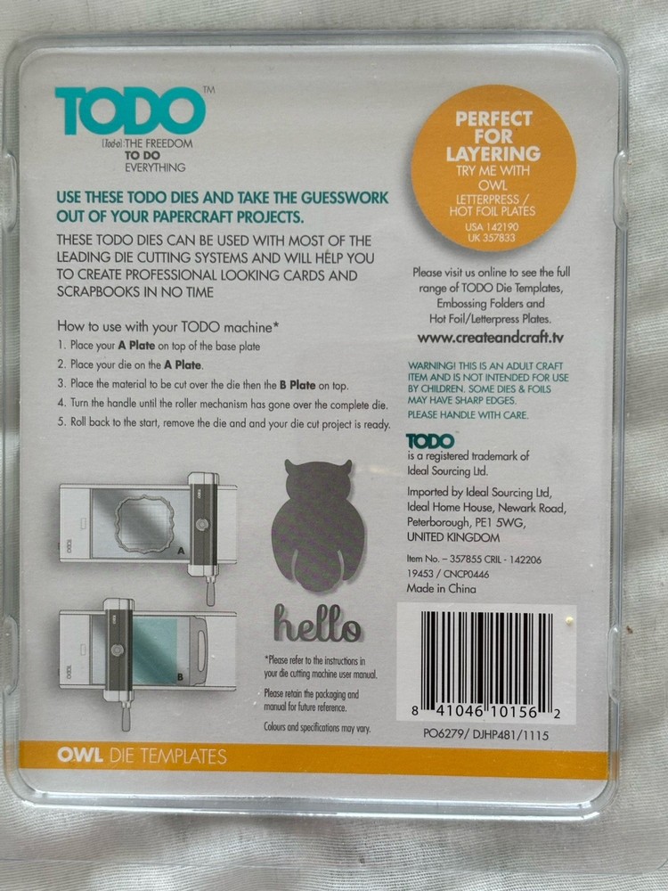 TODO - HELLO DIE- New