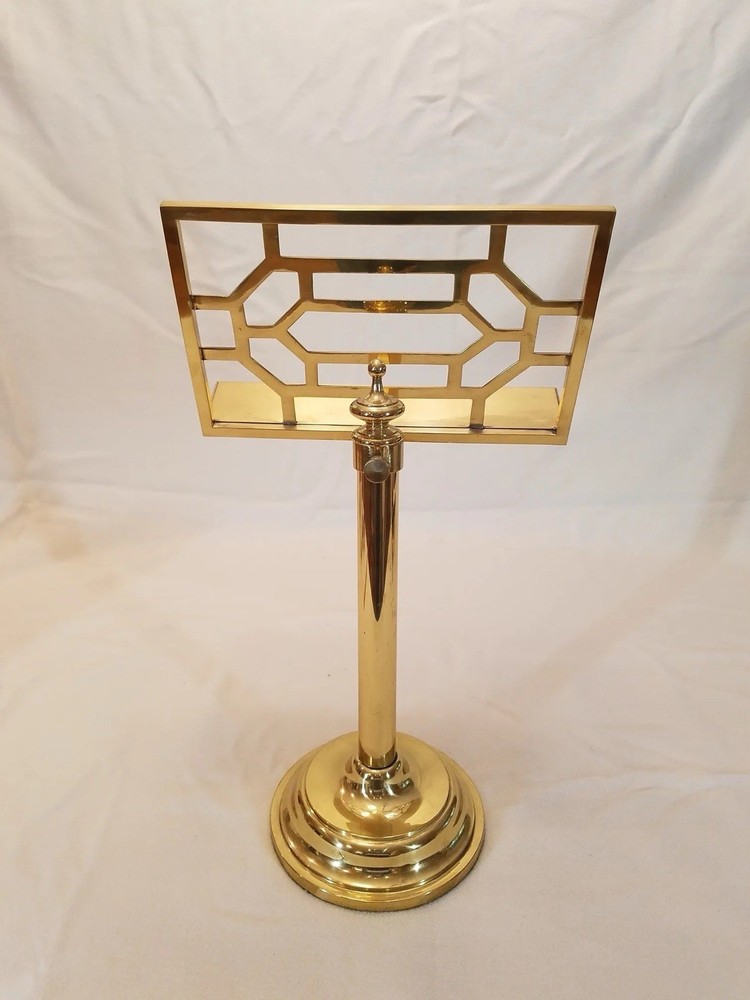 Adjustable Brass Missal Stand