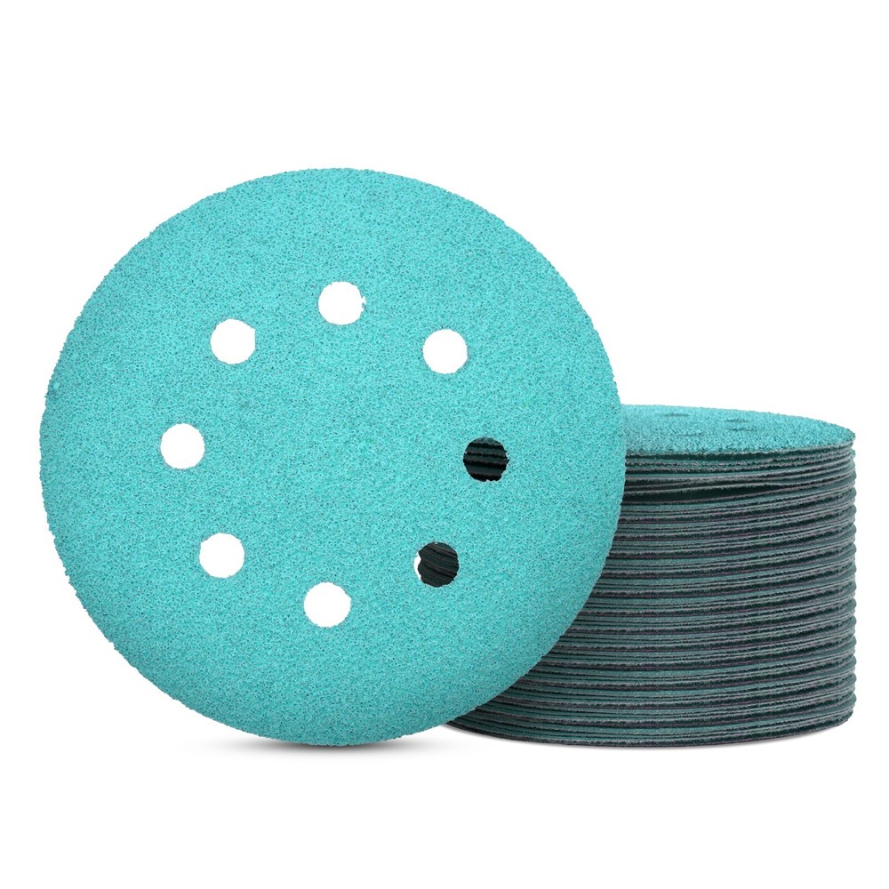 Sanding Discs Pads for Orbital Sander Circular Hook & Loop - 125mm 5" 150mm 6"