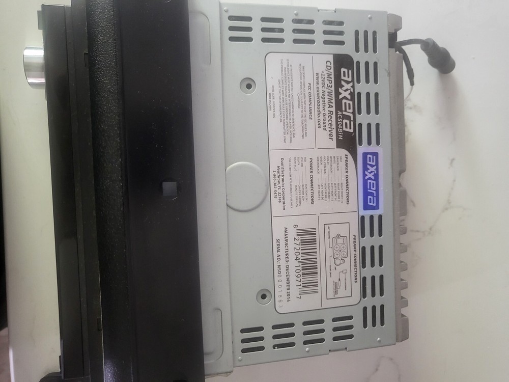 Car Stereo CD Player Axxera AC504BiM With Remote