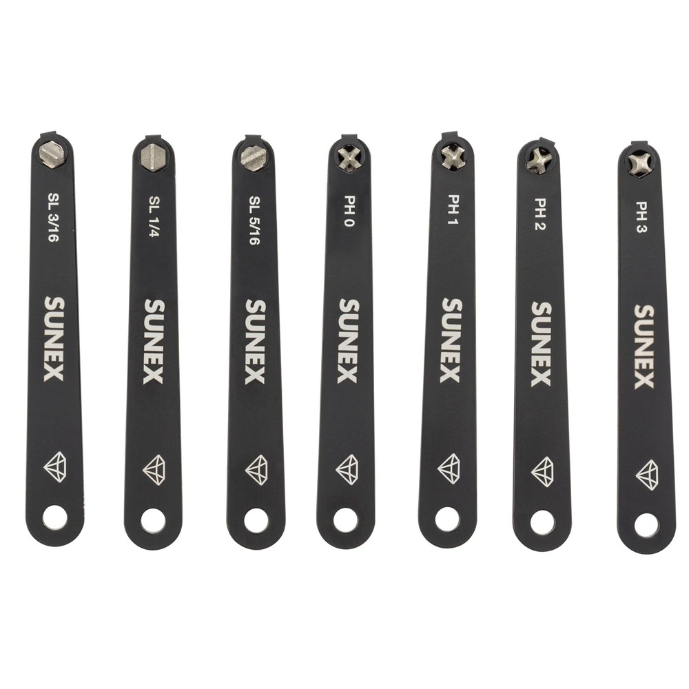 Low Profile Diamond Coated Phillips & Slotted Screwdriver Set