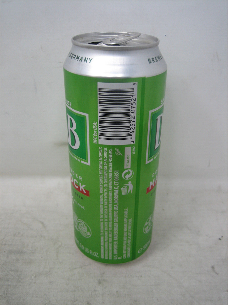 DAB DORTMUNDER MAIBOCK GERMAN STRONG BEER CAN 7%