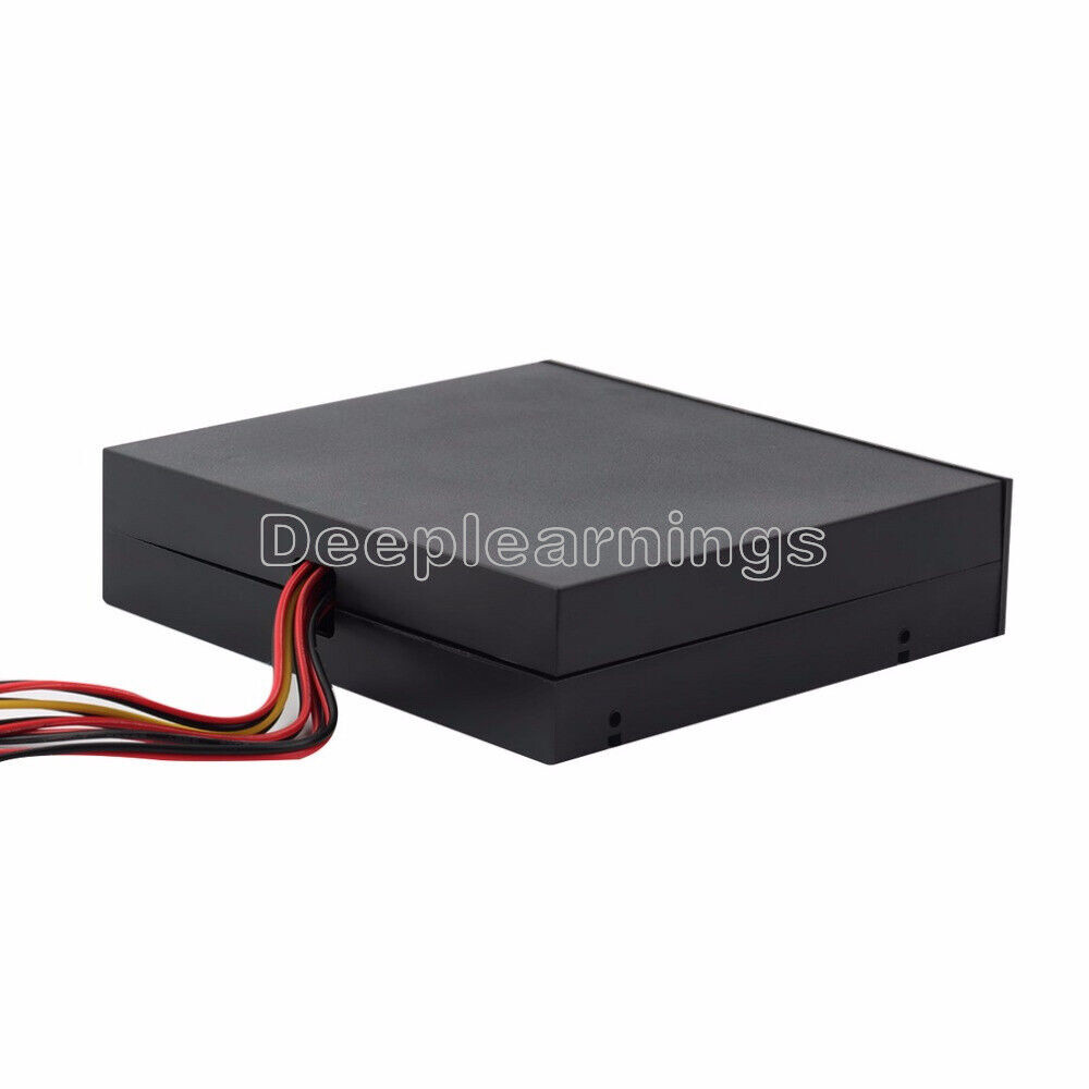 3.5 inch PC HDD CPU 4 Channel Fan Speed Controller Led Cooling Front Panel