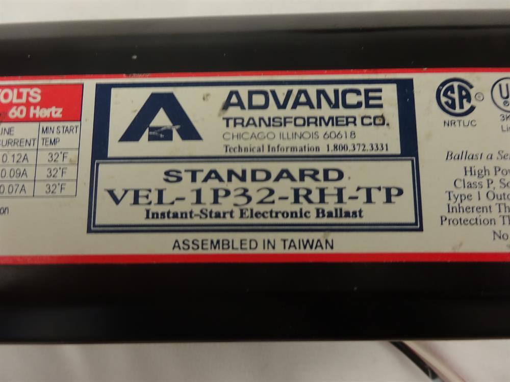 Advance VEL-1P32-RH-TP Ballast