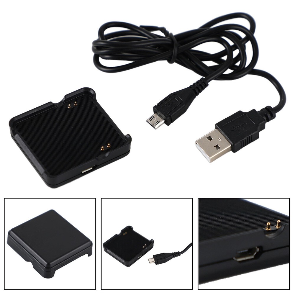Vivoactive GPS Smart Watch Charger Replacement Charging Cradle Synchronous Data