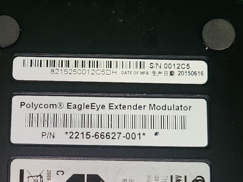 Polycom Eagle Eye Digital Extender Modulator 2215-66627-001