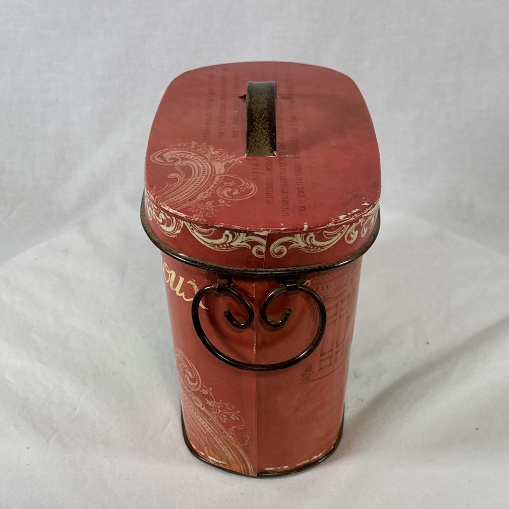 Oval Shaped Vegetable Nesting Tins Lot Of (3)
