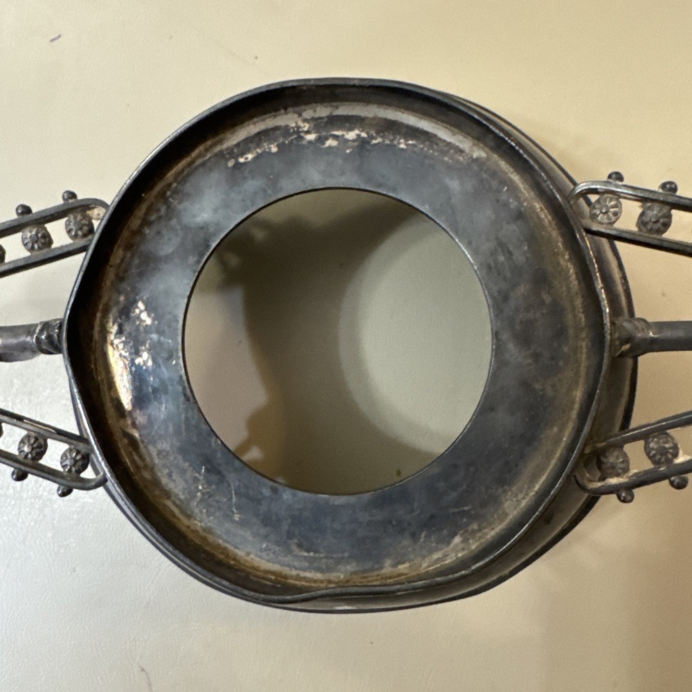 Aurora Quadruple Silver Plate Bowl Holder