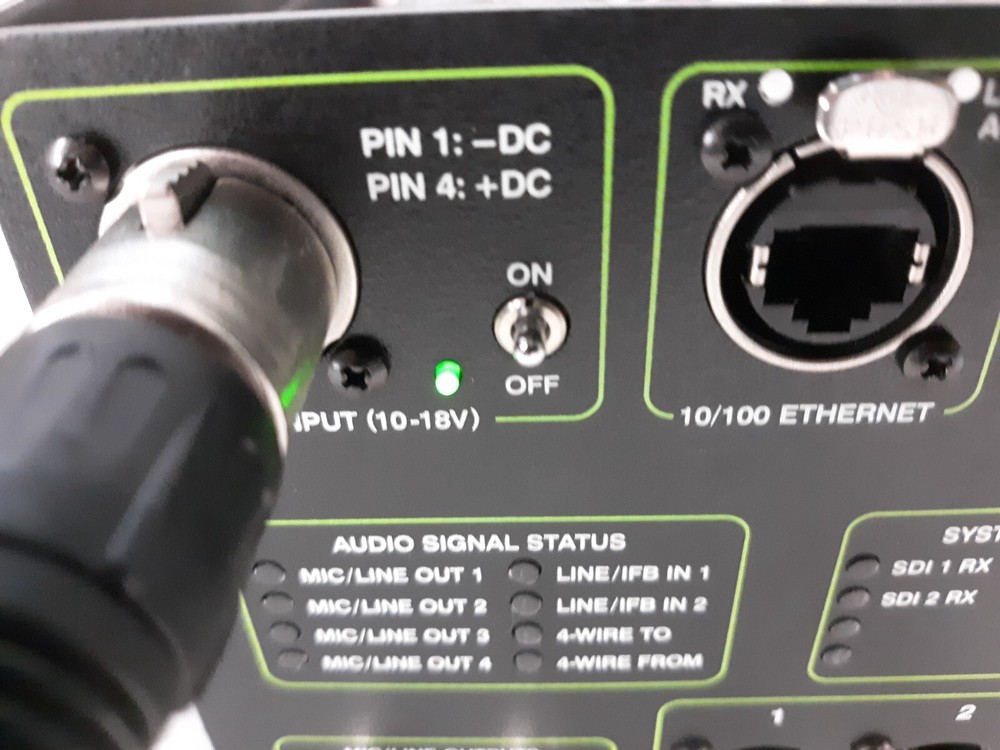 Studio Technologies LL3GCR-032 3G Control Room Unit NO AC & TOP Cover *TESTED*