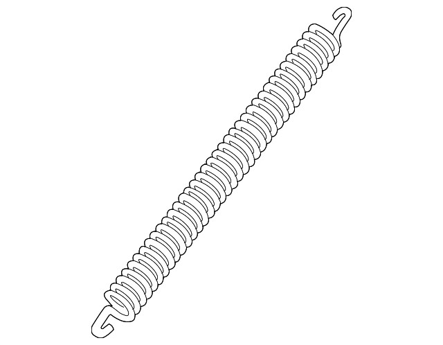 Genuine GM Rear Compartment Lid Hinge Spring 84350759