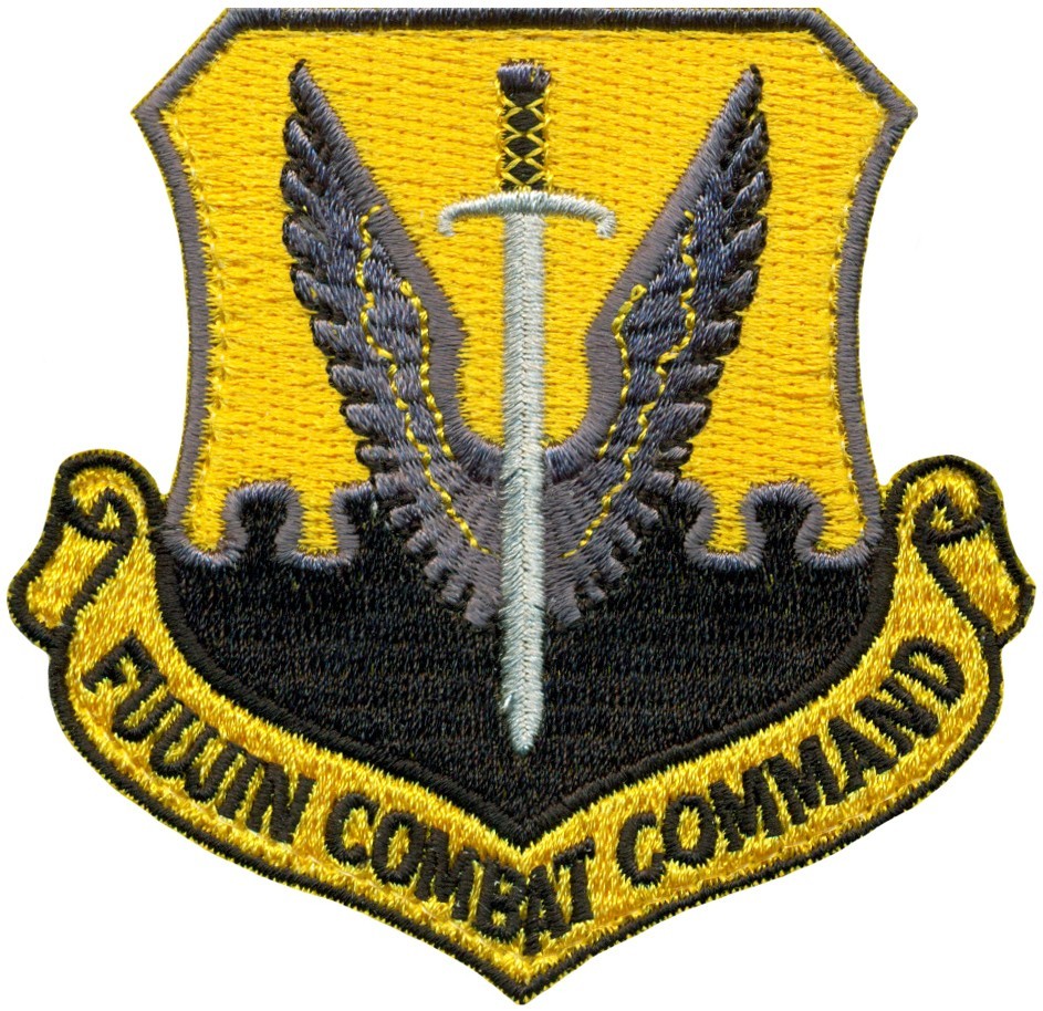 USAF 4th FIGHTER SQUADRON – FUUJIN COMBAT COMMAND PATCH