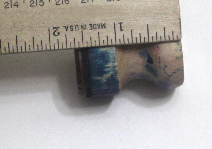 Wrapped Gift Present Small Rubber Stamp
