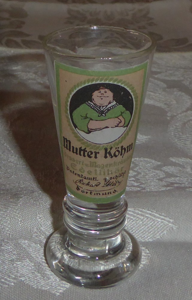 Vintage Small Mutter Kohm Cordial Glass
