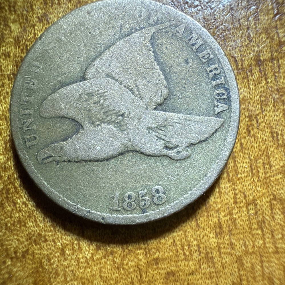 1858 Flying Eagle One Cent