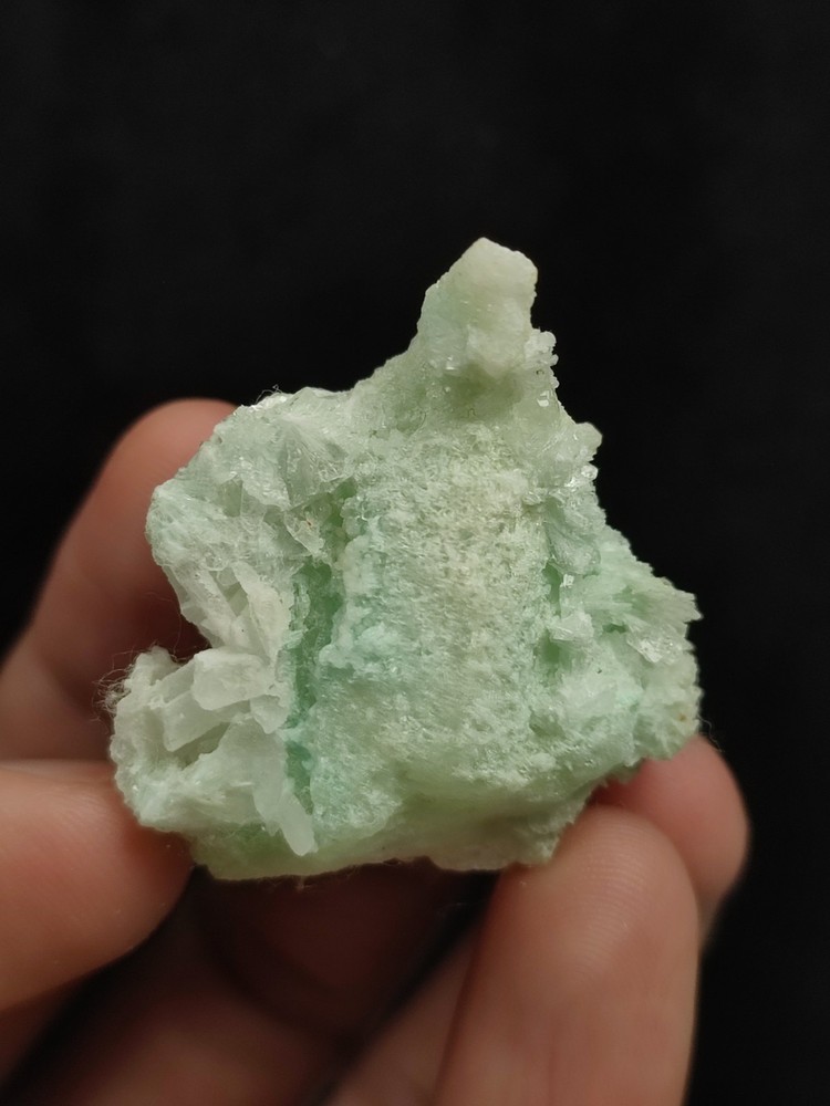 Calcite With Prehnite Nice Color & Termination-Afg.