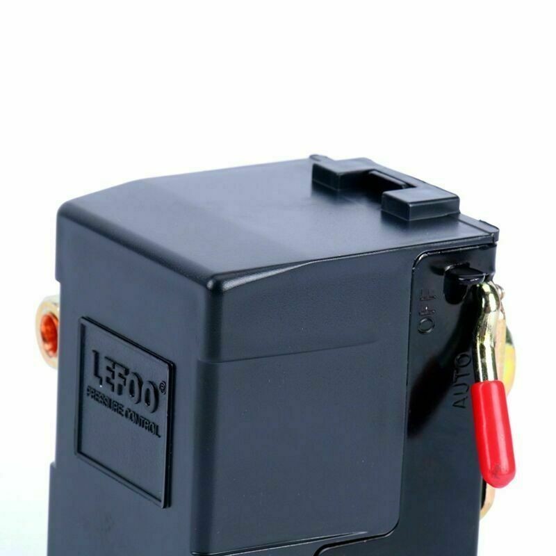 Air compressor pressure switch control switch 95-125 single port w/Unloader