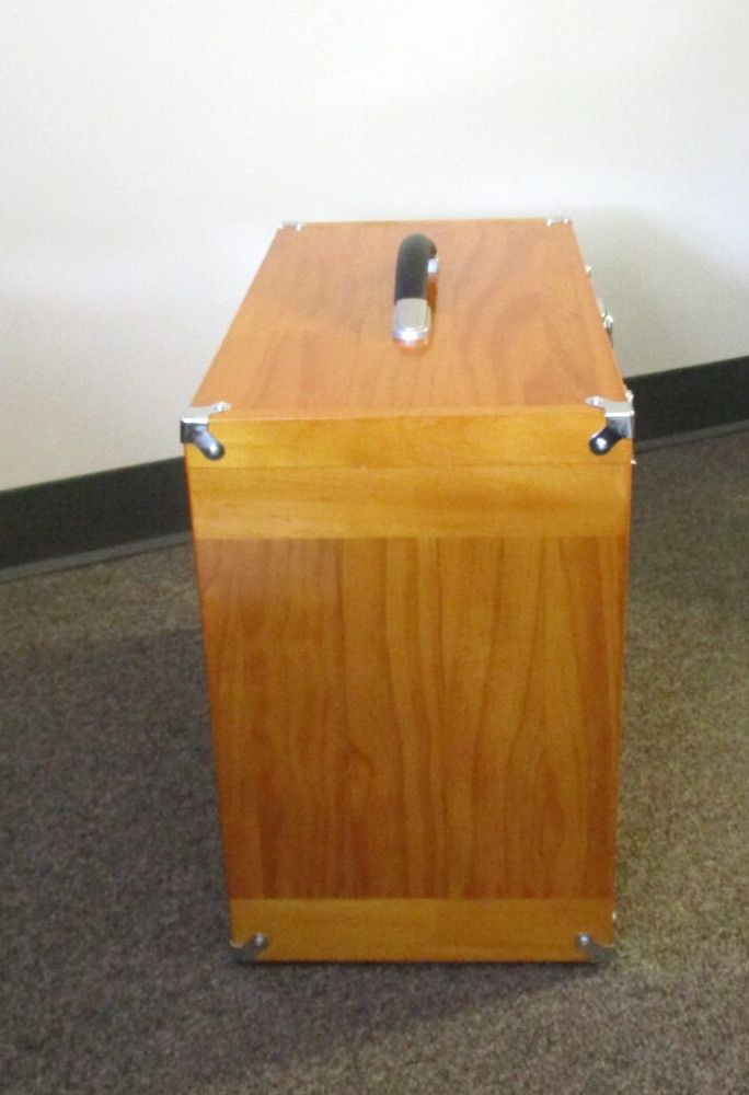Wooden Mineral Storage Chest