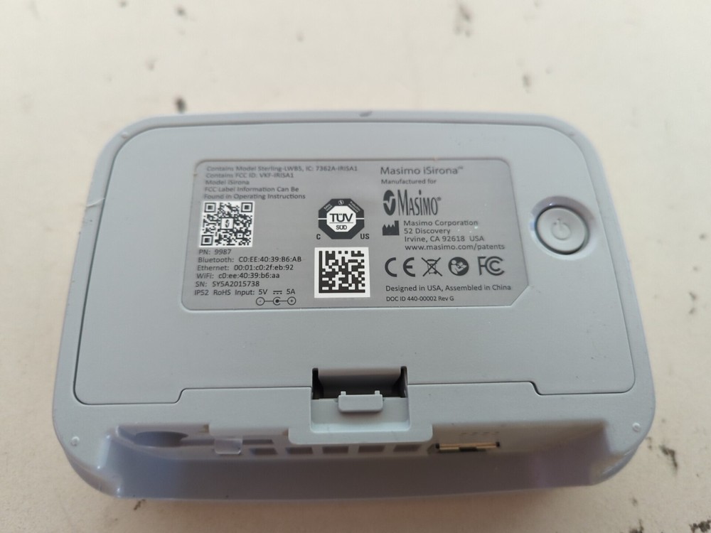 MASIMO ISIRONA Connectivity Hub *UNTESTED*