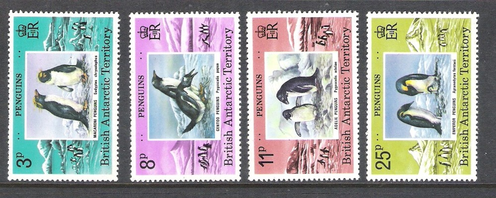 BRITISH ANTARCTIC TERRITORY 1979 PENGUINS (MNH)