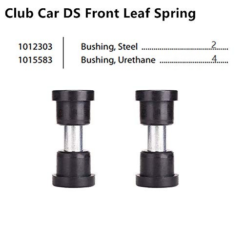 Club Car DS Front or Rear Leaf Spring& Front Upper A Arm Front bushing set