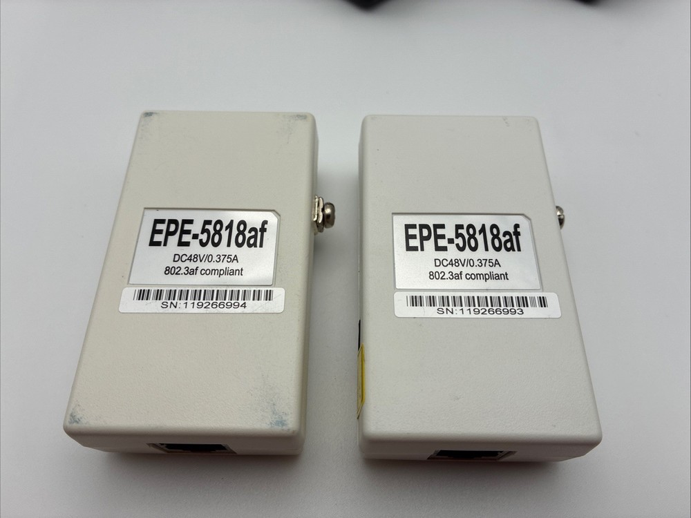 (2) EnGenius Technologies (802.3af Gigabit POE) EPE-5818GAF Network Devices