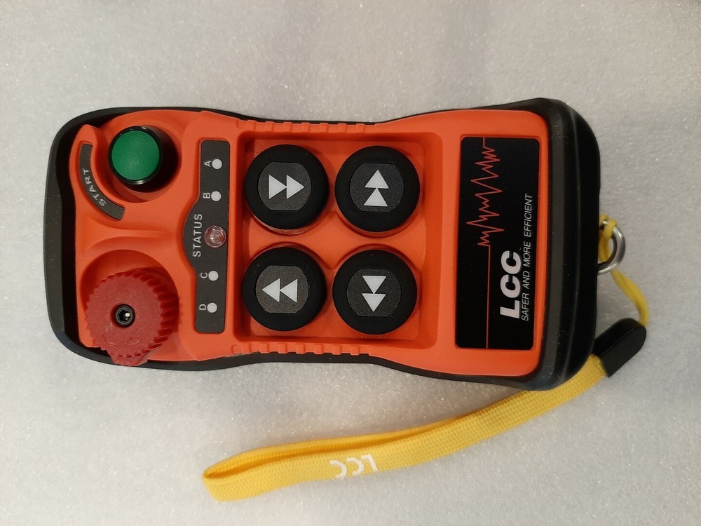 Wireless crane control, LCC Q400 series, 12/24 AC/DC, single speed, 4 functions