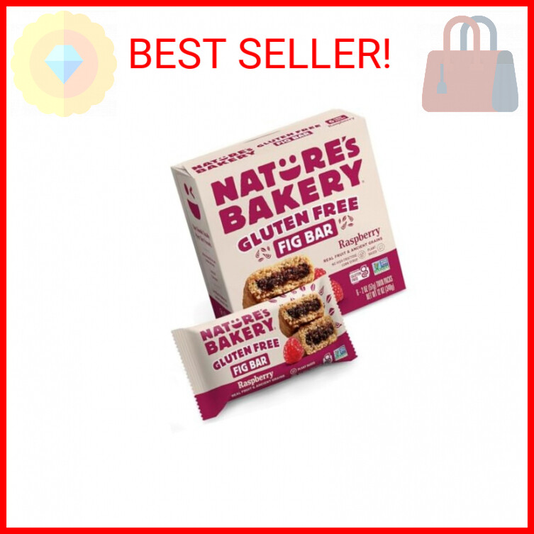 Nature's Bakery Raspberry Fig Bar, 6 Count, 2 Ounce