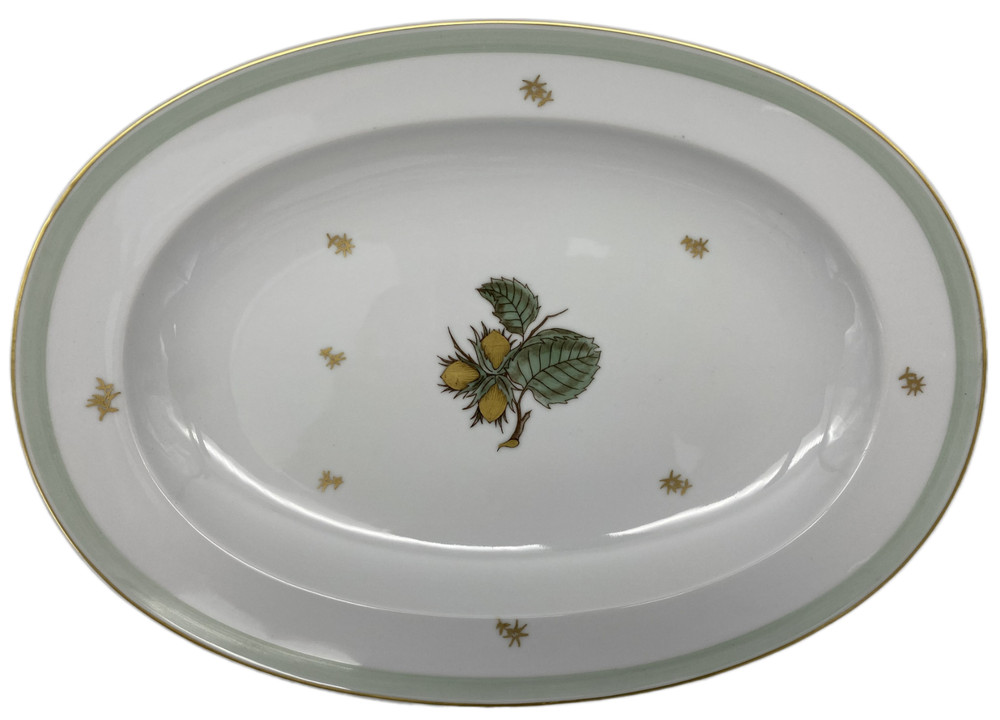 Bing & Grondahl Hazelnut 13 " Oval Serving Platter AS IS