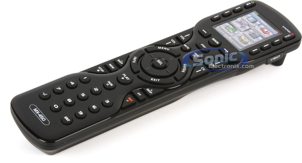 Universal Remote Control MX-450Custom Programmable Remote Control with On-Screen