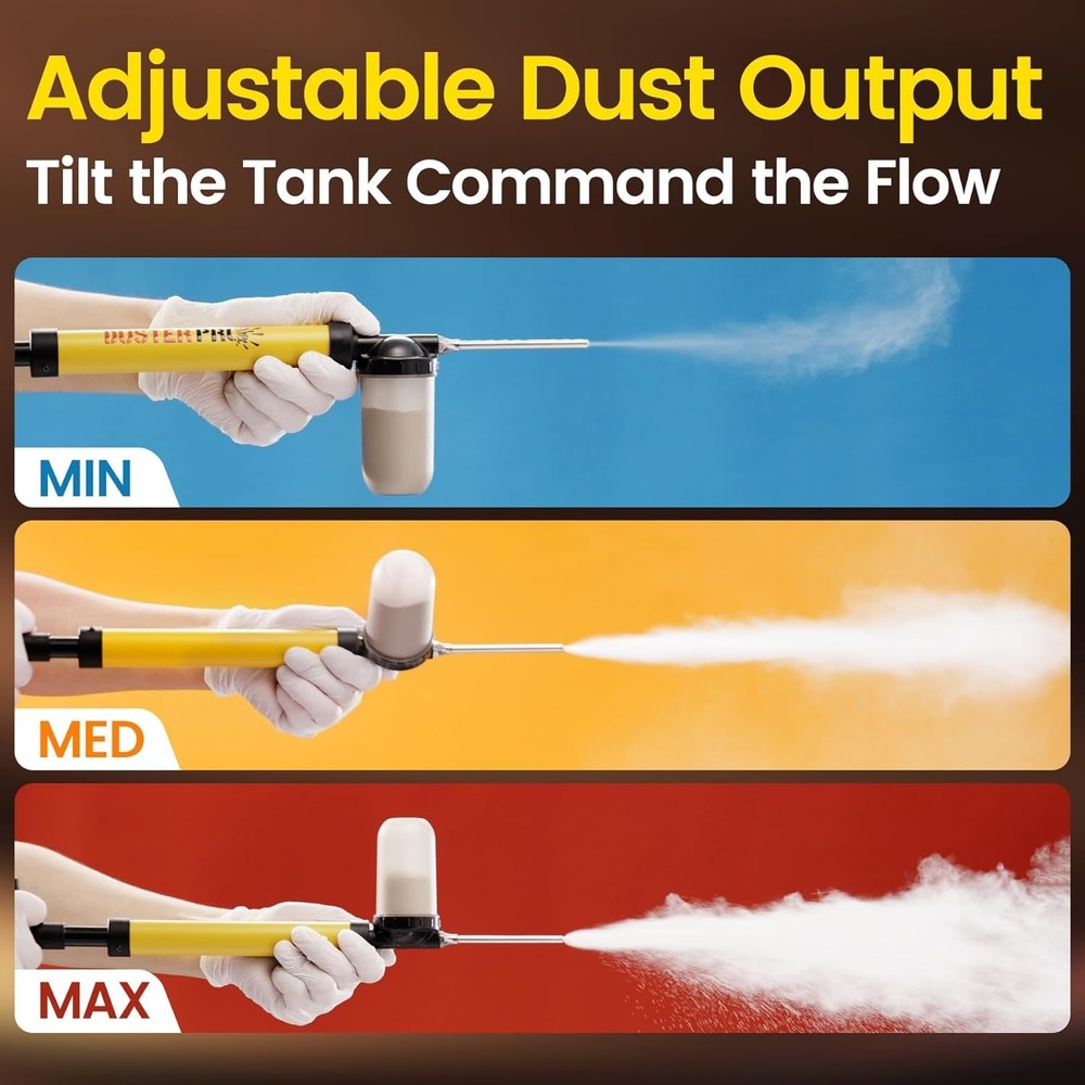 Diatomaceous Earth Powder Duster Adjustable Upto 4 FT, Powder Output Adjustable