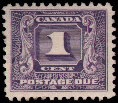 Canada #J6-J10 set MH