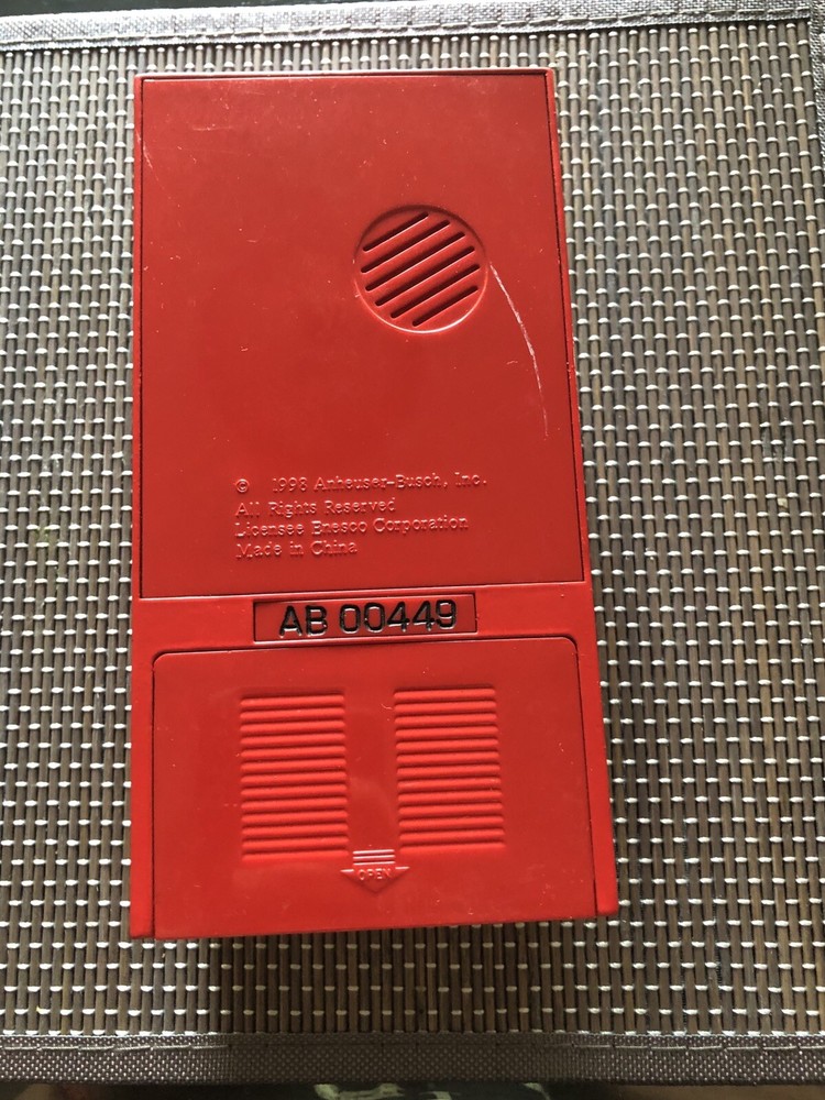 budweiser metal bank