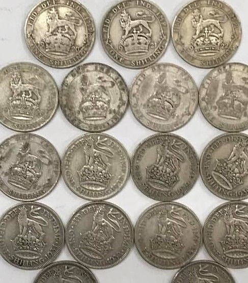 BULK SHILLINGS SELECT HOW MANY ALL ARE DIFFERENT DATES