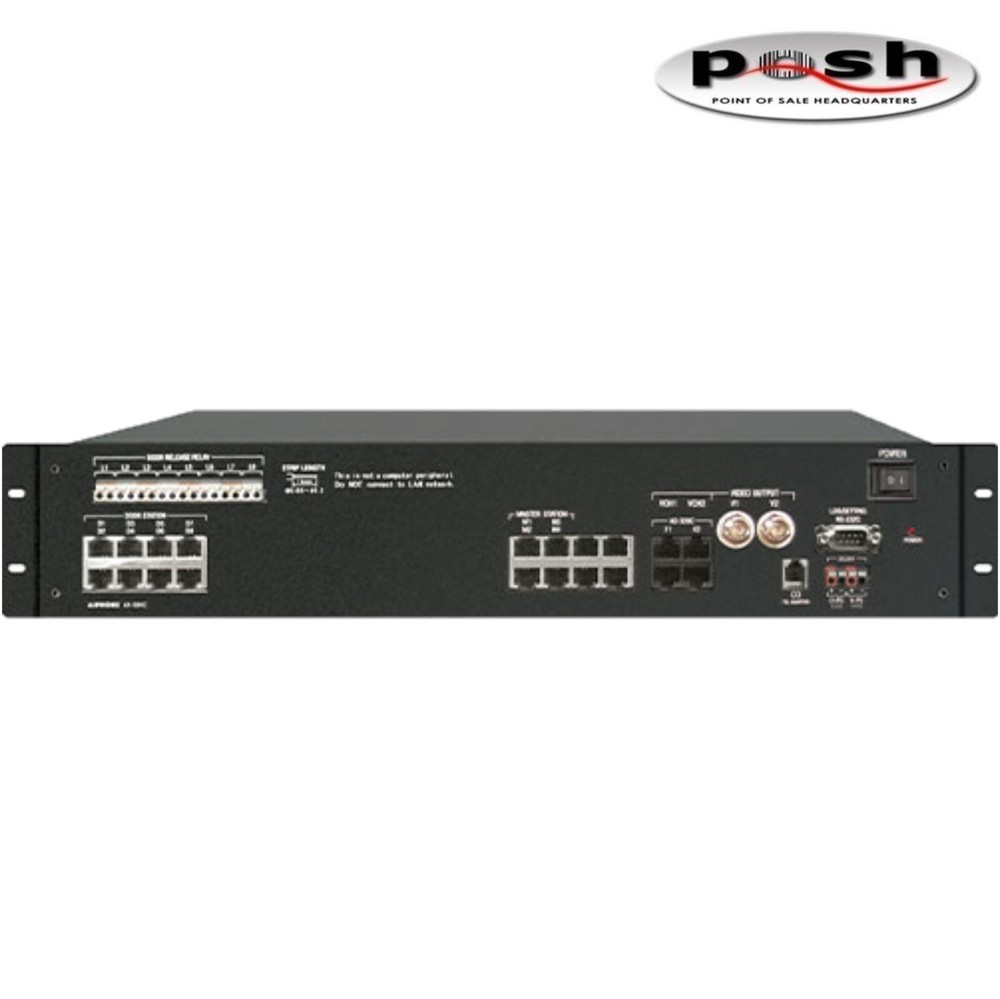 NEW OPEN BOX - Aiphone AX-084C Central Exchange Unit Video Intercom System