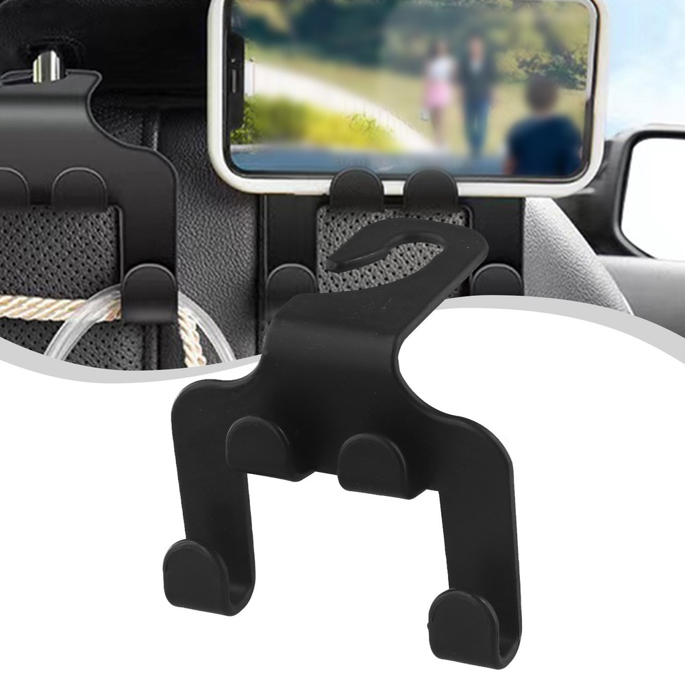 Convenient Car Storage Solution with For Seat Back Hook and Phone Holder