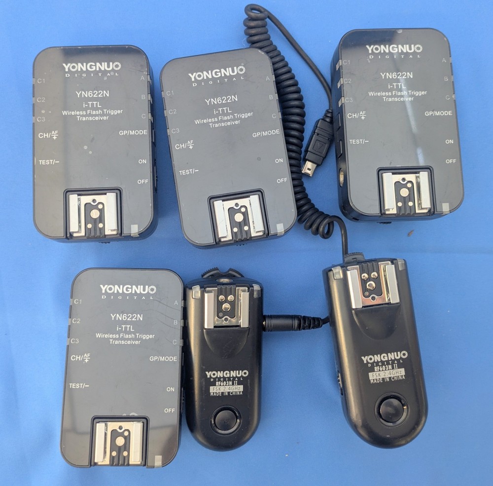 Yongnuo Camera Flash Trigger  Transceiver Lot