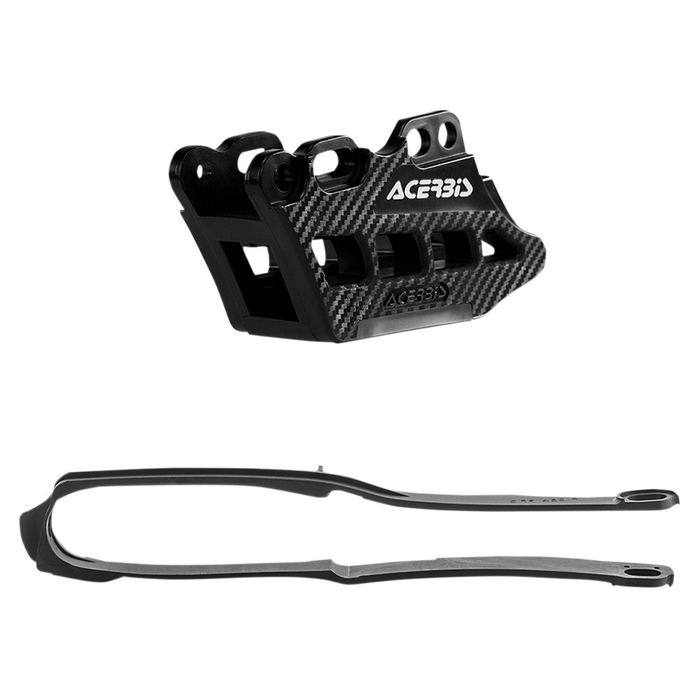 Acerbis Chain Guide and Slider Kit - Black - 2666240001