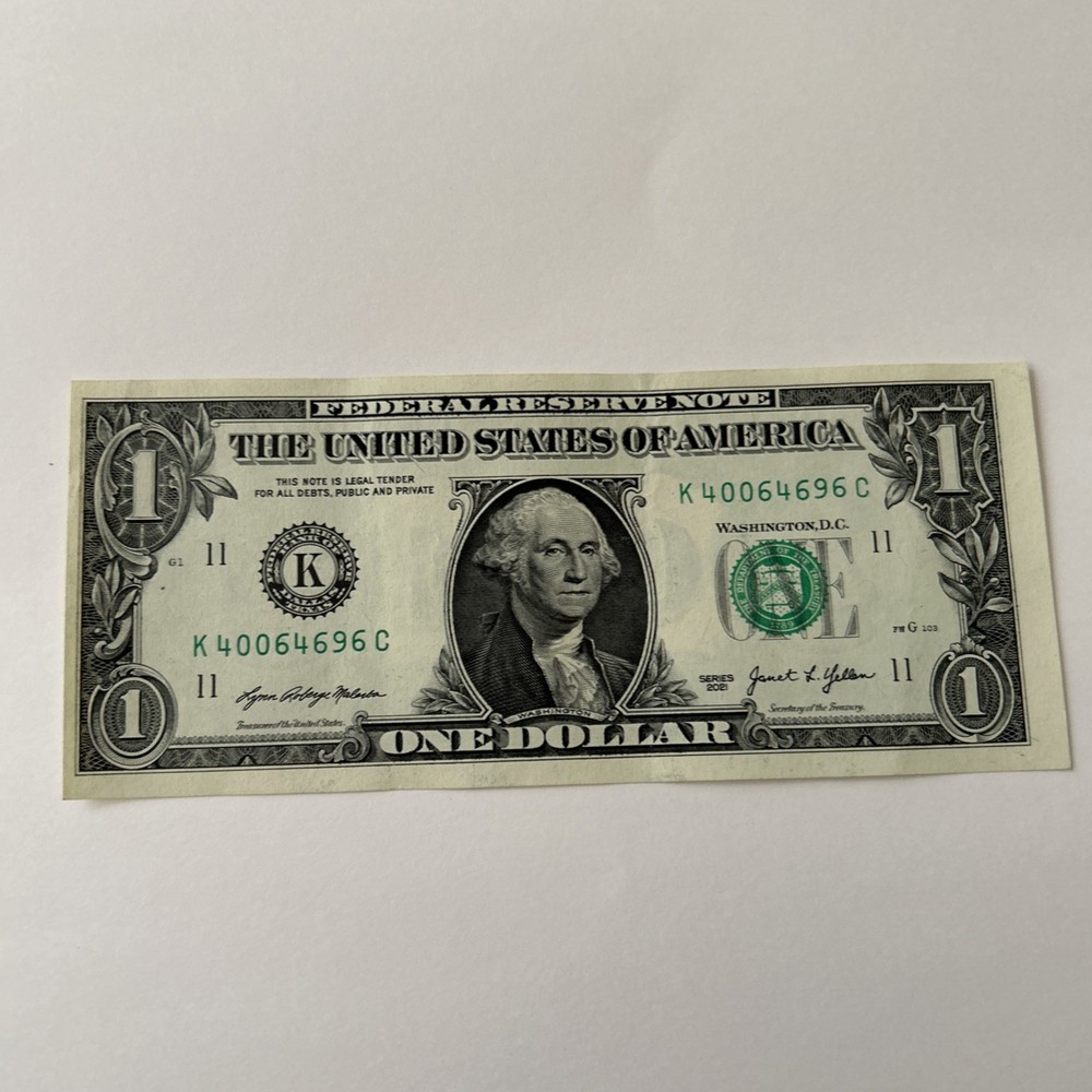 One Dollar Bill, Mis Cut Series 2021