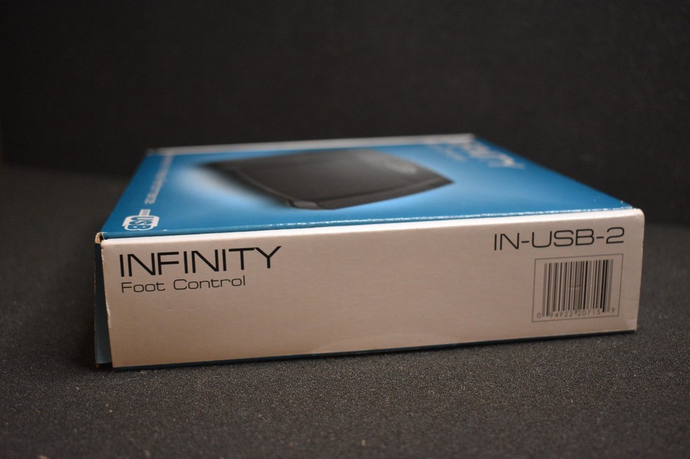 New Open Infinity IN-USB-2 Three Button USB Transcription Foot Control Pedal