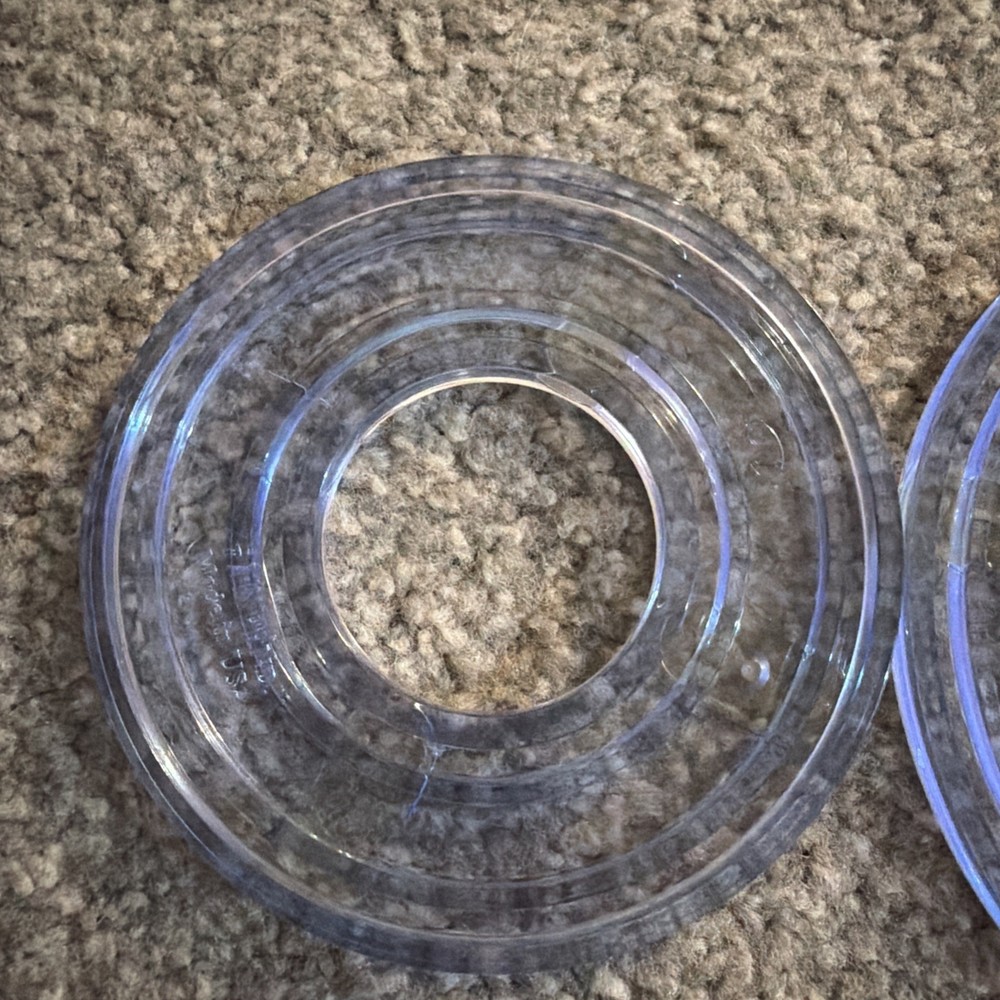 Creative Memories Custom Cutting System 4 Oval Pattern Template Set Scrapbooking