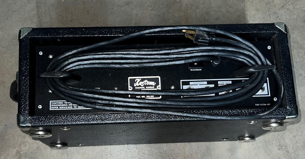 Kustom III-Mon Monitor Graphic Equalize.