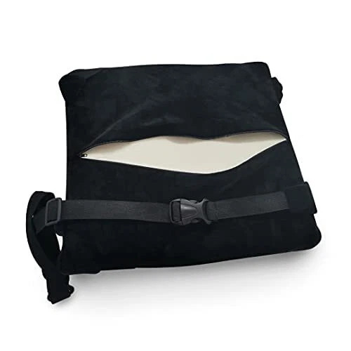 Lumbar Support Extra Firm Pillow by Trickonometry, Gray
